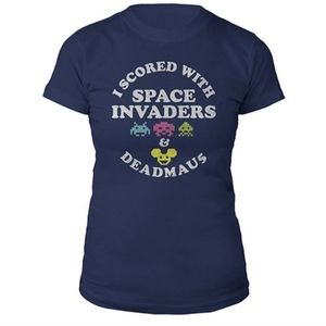 deadmaus I scored with Space Invaders Tee
